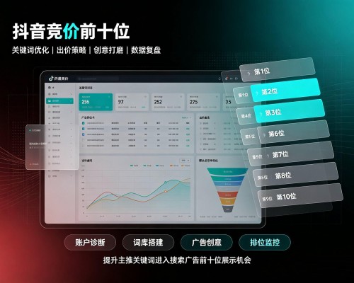 大竹抖音搜索竞价